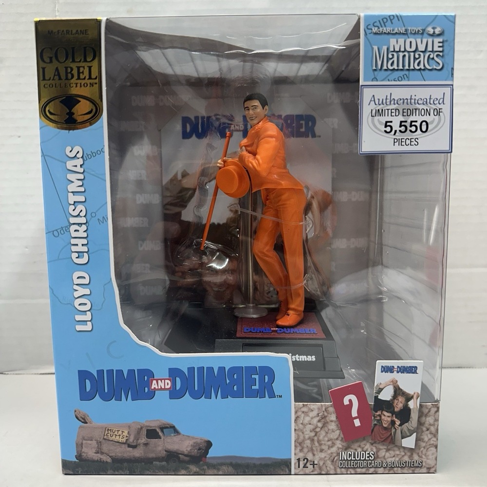 Lloyd Christmas (Movie Maniacs: Dumb and Dumber)‎ McFarlane Gold Label 6" Figure
